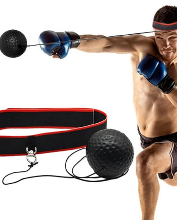 Boxing Reflex Ball: Head-Mounted Speed Trainer