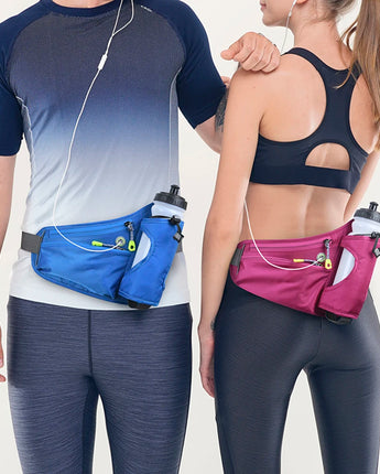 Adjustable Waist Bag Fanny Pack with Water Bottle Holder