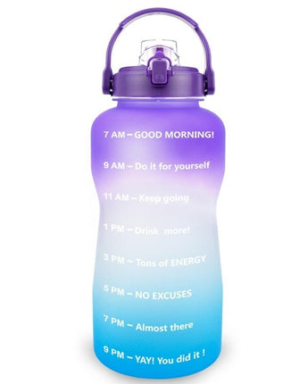 Motivational Gym Fitness Water Bottle - BPA Free