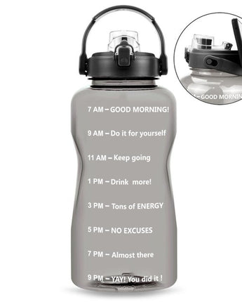 Motivational Gym Fitness Water Bottle - BPA Free